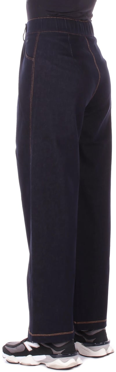 Max Mara Trousers Blue Navy
