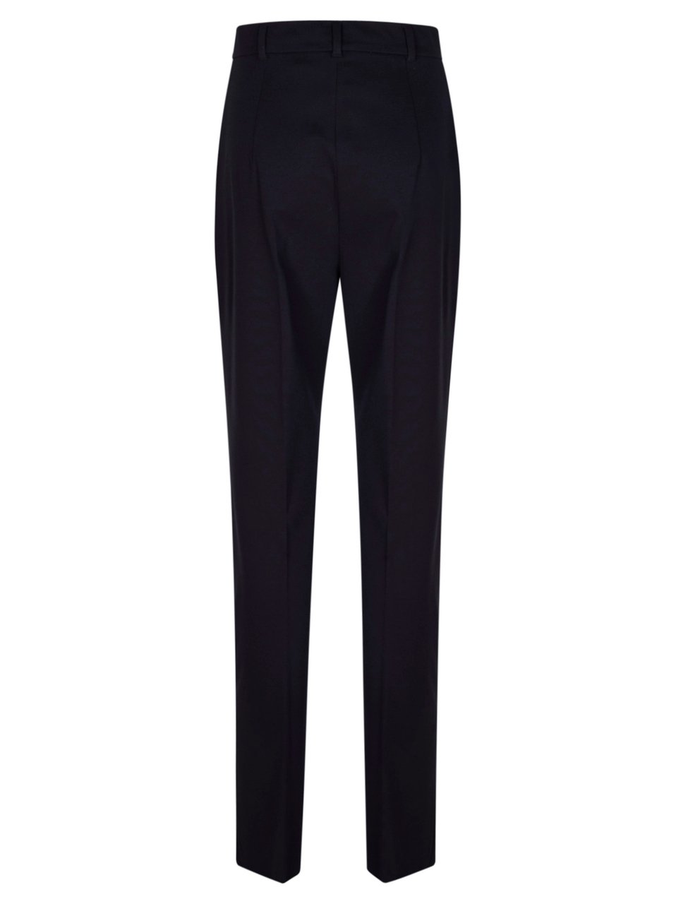 Max Mara Formo High Waisted Straight-Leg Pants Zwart
