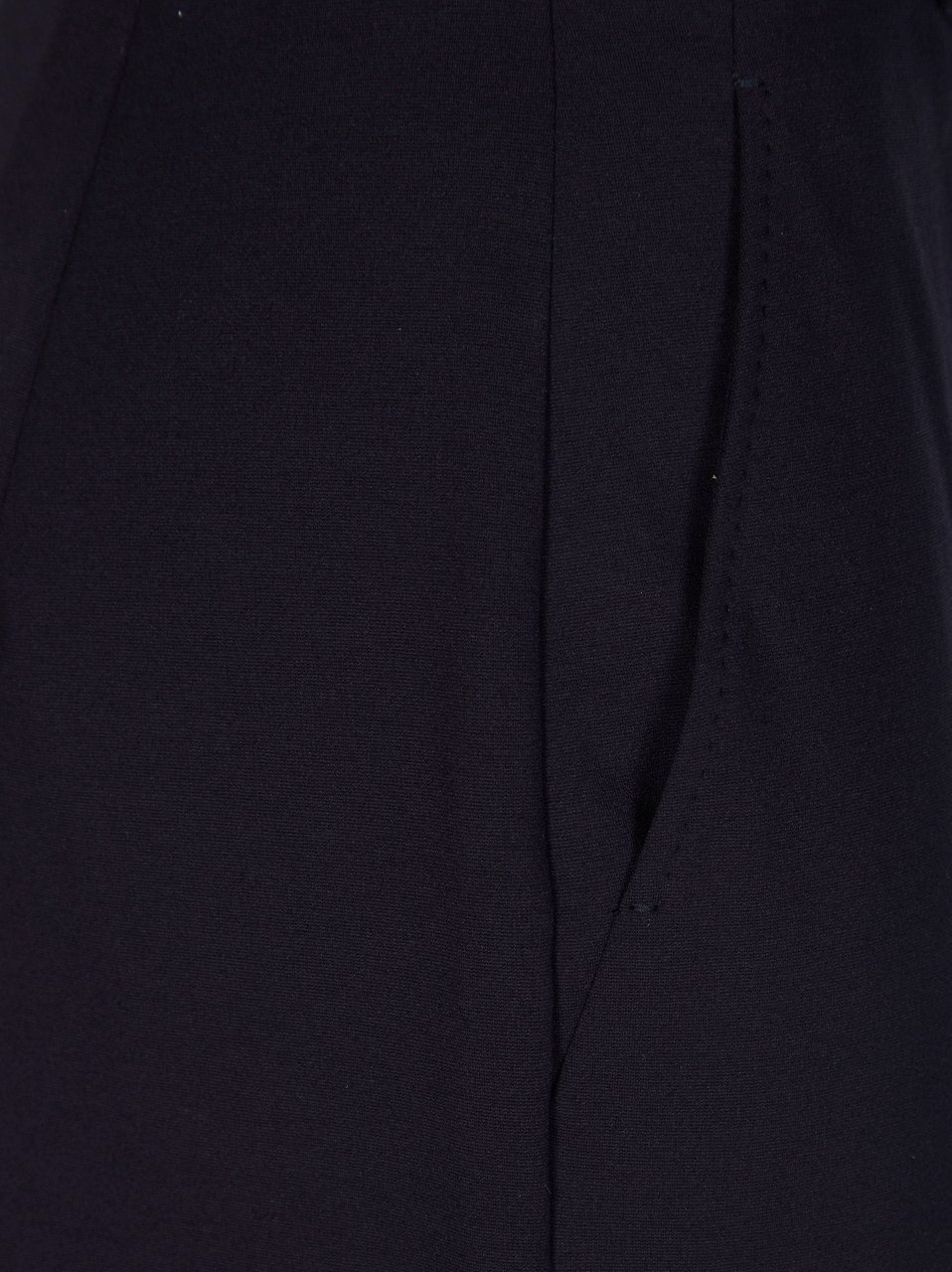 Max Mara Formo High Waisted Straight-Leg Pants Zwart