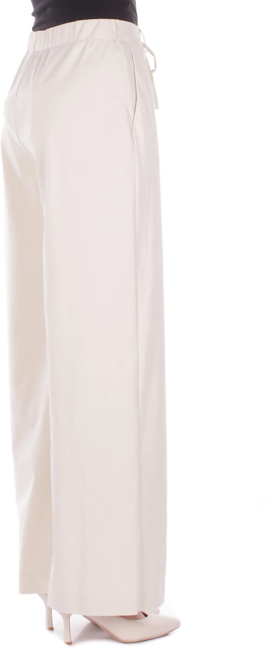 Max Mara Trousers Cream Wit