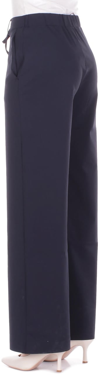 Max Mara Trousers Blue Blauw