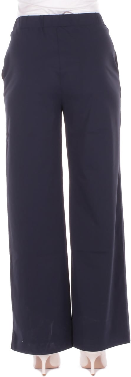 Max Mara Trousers Blue Navy