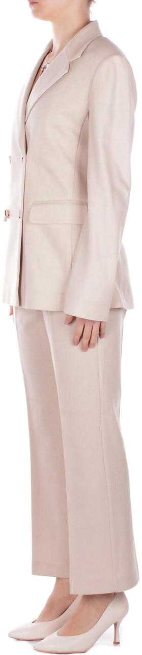 Max Mara Trousers Cream Wit