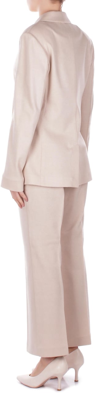 Max Mara Trousers Cream Wit