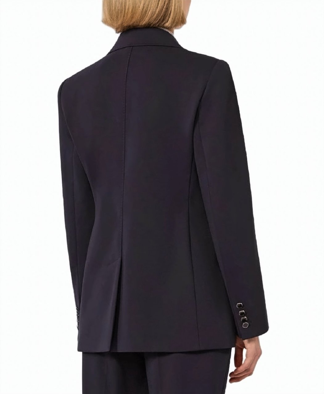 Max Mara Mstriviera Double-Breasted Blazer Zwart
