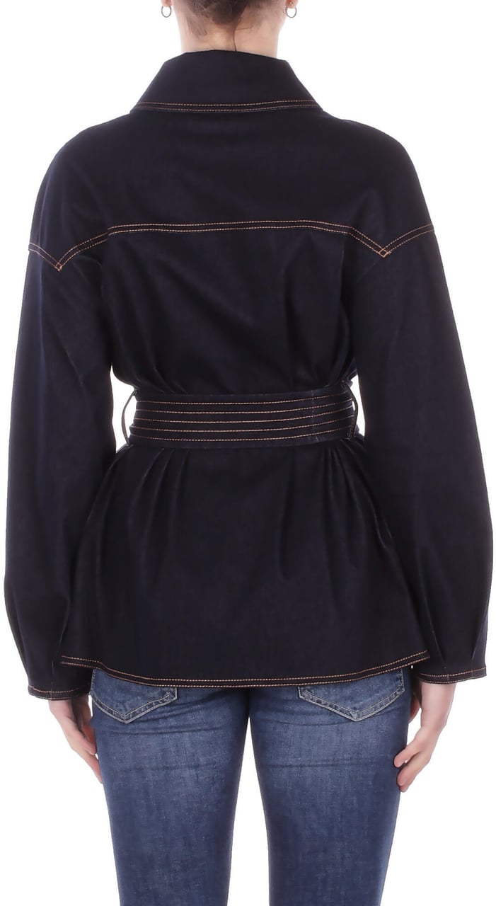 Max Mara Jackets Blue Navy