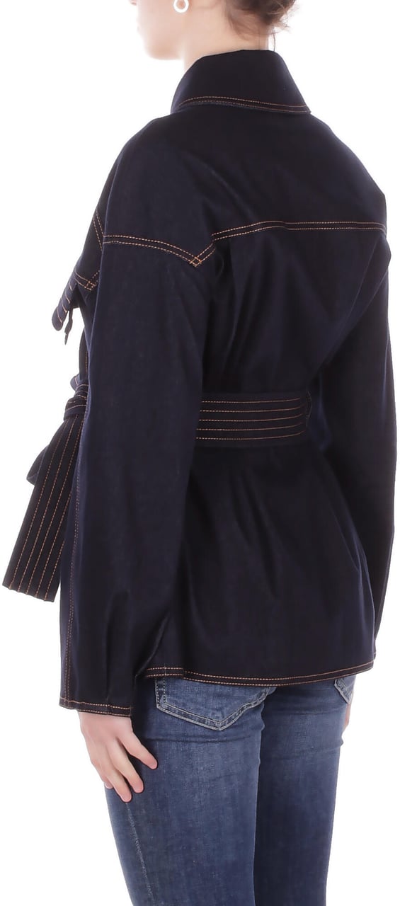 Max Mara Jackets Blue Blauw