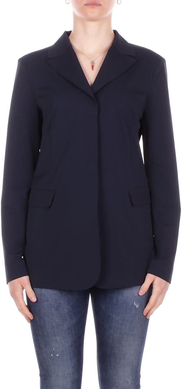 Max Mara Jackets Blue Navy