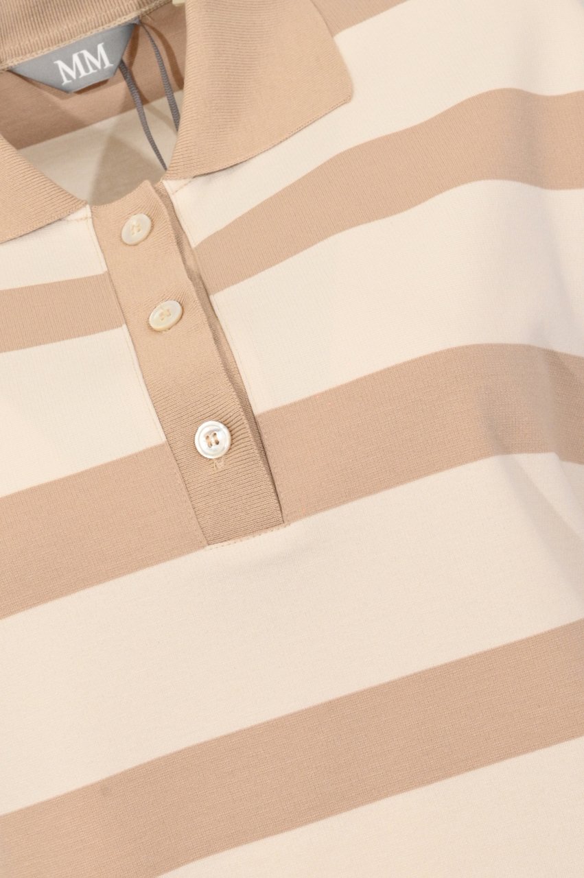 Max Mara T-Shirts And Polos Ivory Wit