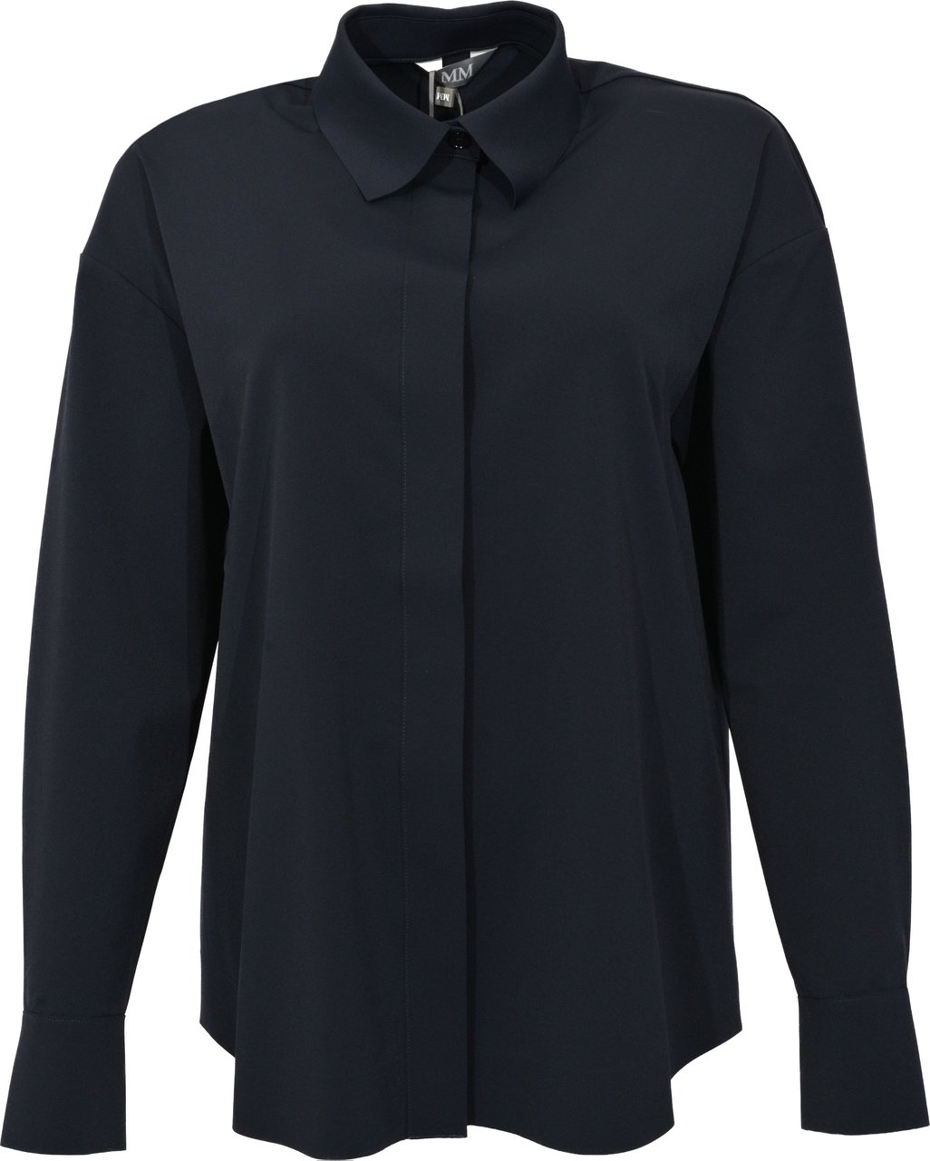 Max Mara Shirts Blue Navy