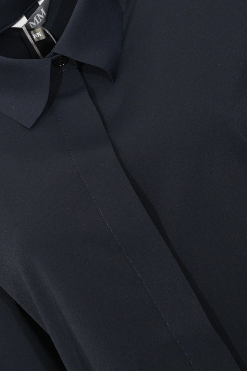 Max Mara Shirts Blue Navy
