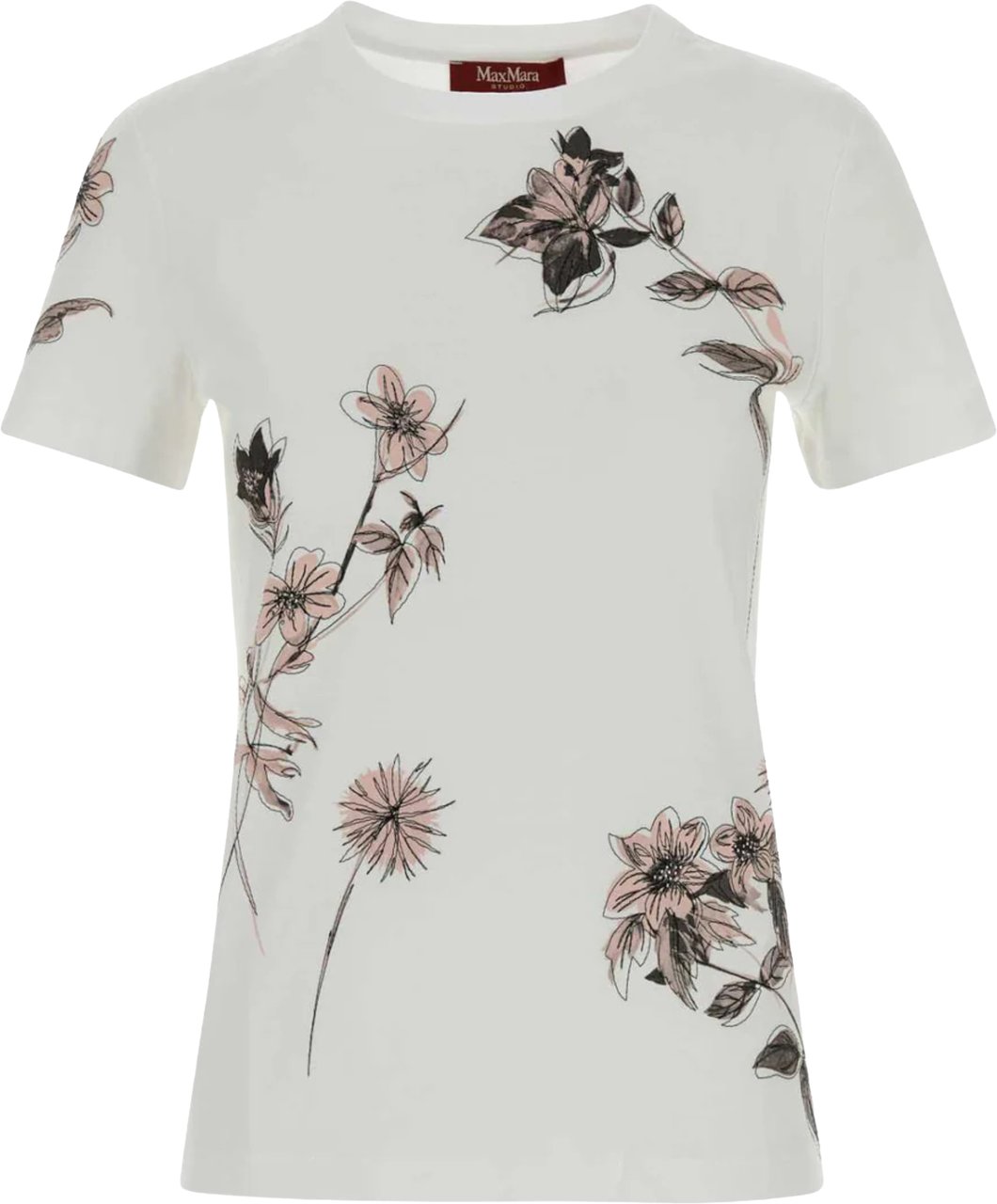 Max Mara T-Shirts And Polos Bianco Wit