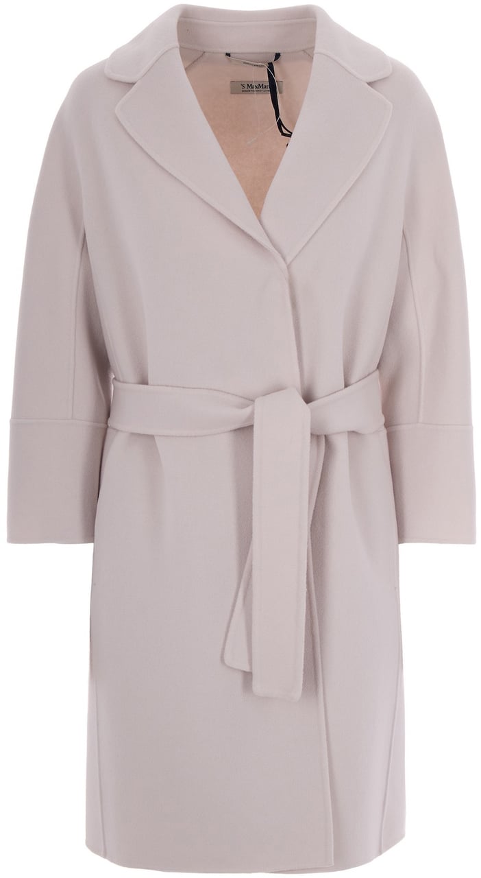 Max Mara 'S Max Mara Coats Avorio Wit