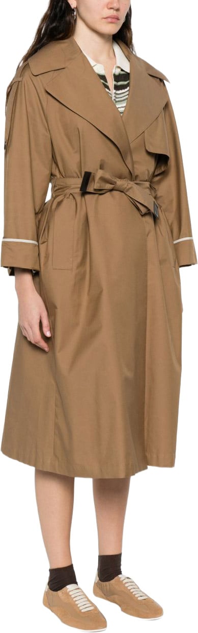 Max Mara Coats Brown Beige