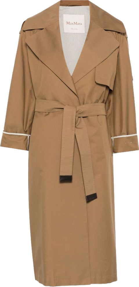 Max Mara Coats Brown Beige