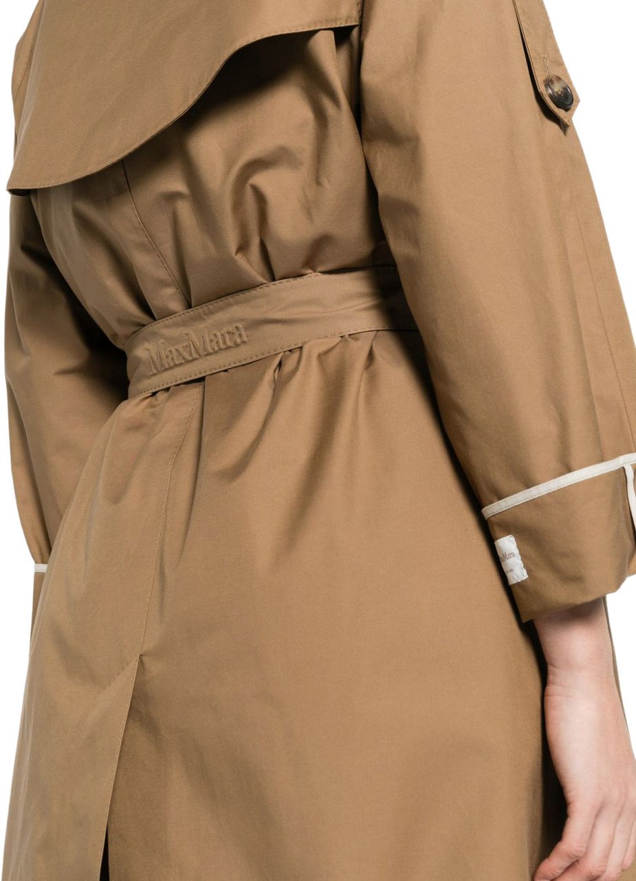 Max Mara Coats Brown Beige