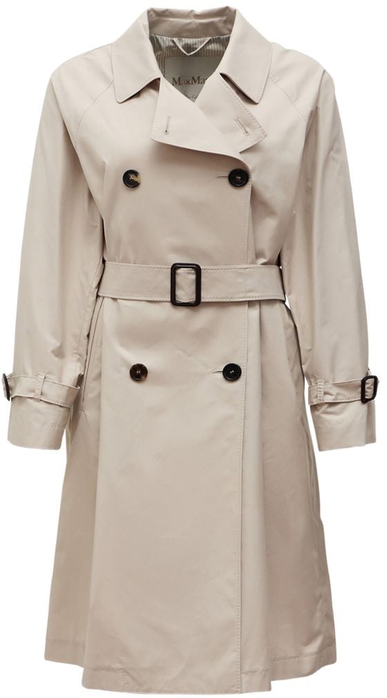 Max Mara Coats Natural Beige