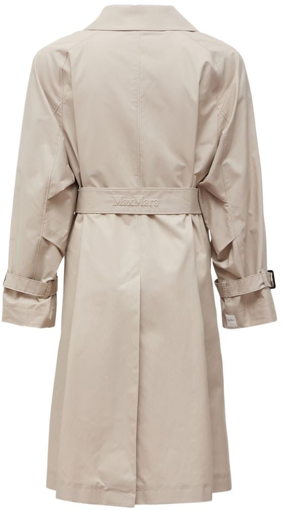 Max Mara Coats Natural Beige