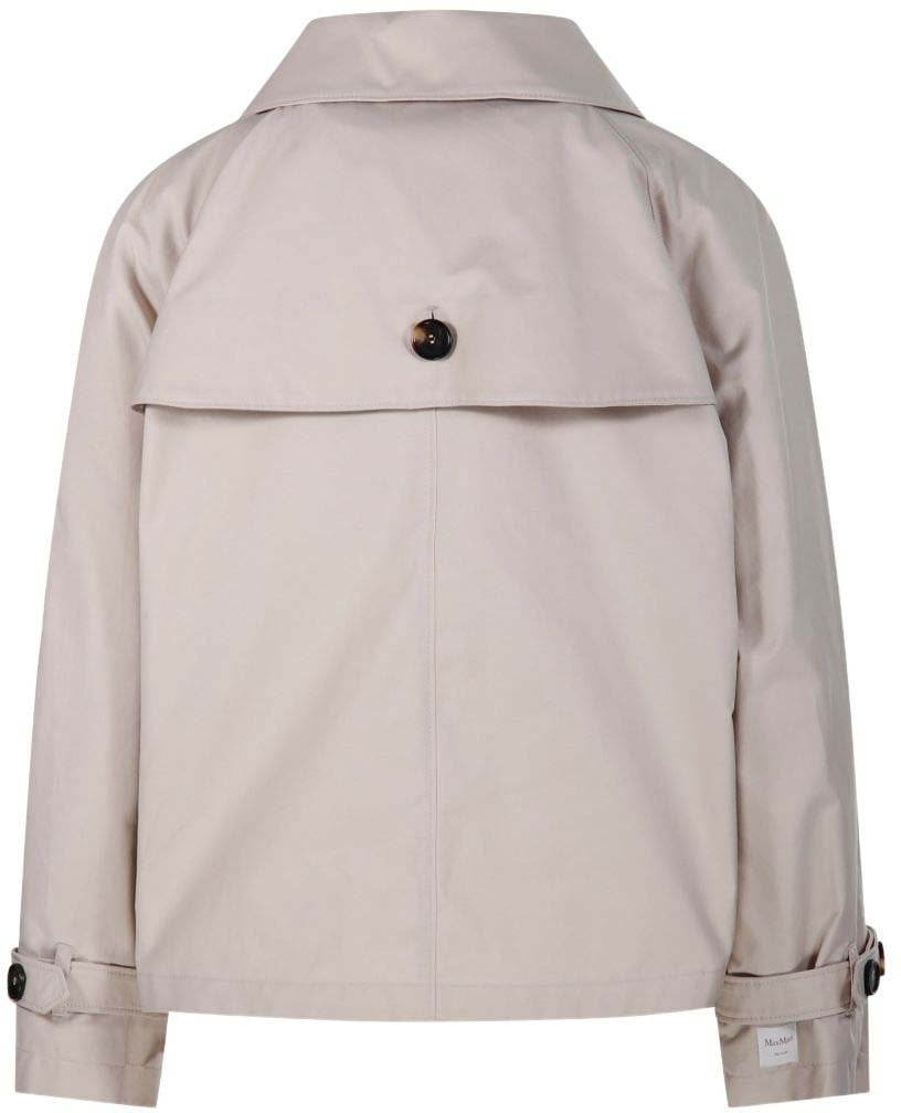 Max Mara Coats Natural Beige