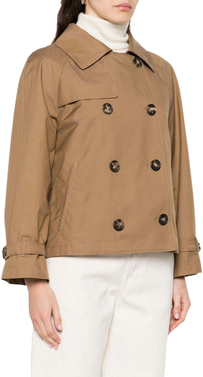 Max Mara Coats Marrone Beige