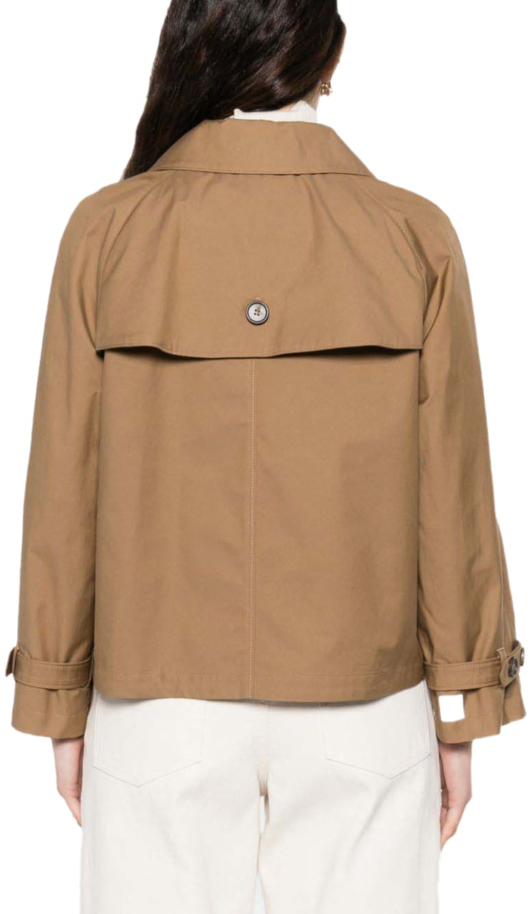 Max Mara Coats Marrone Beige