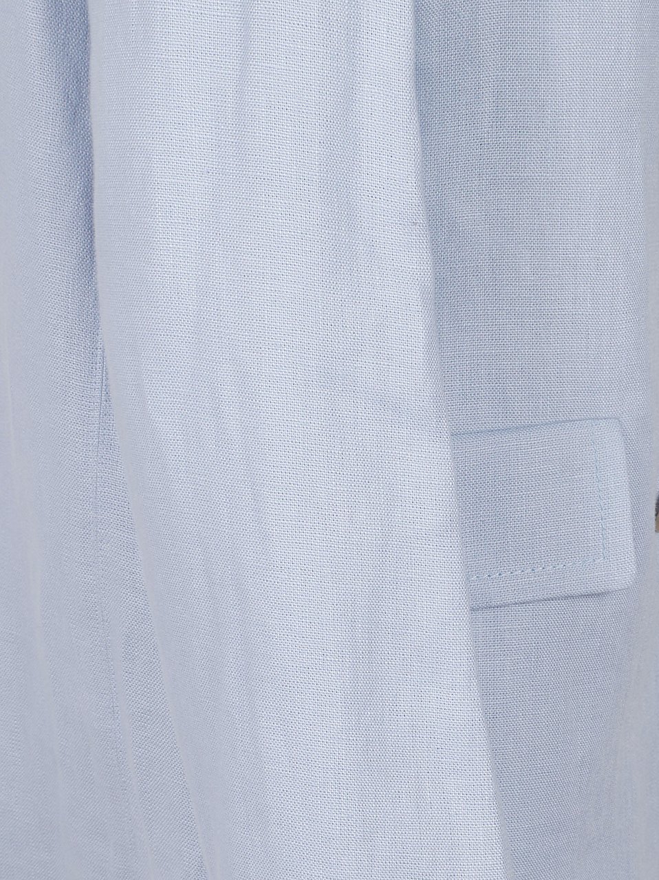 Max Mara Light Blue Double-Breasted Blazer Grijs