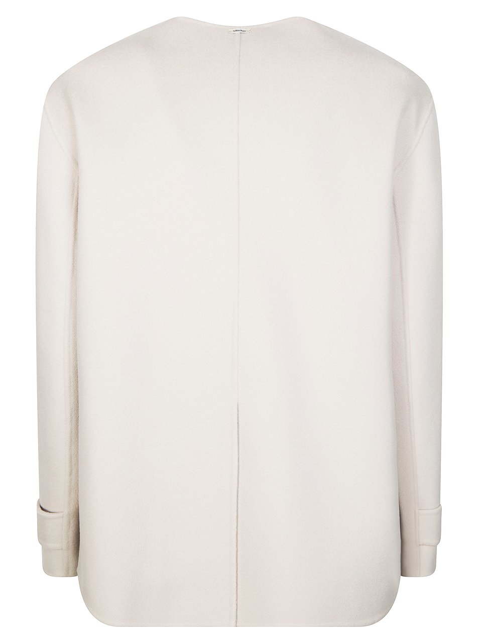 Max Mara White Alba Four Patch Pocket Jacket Wit
