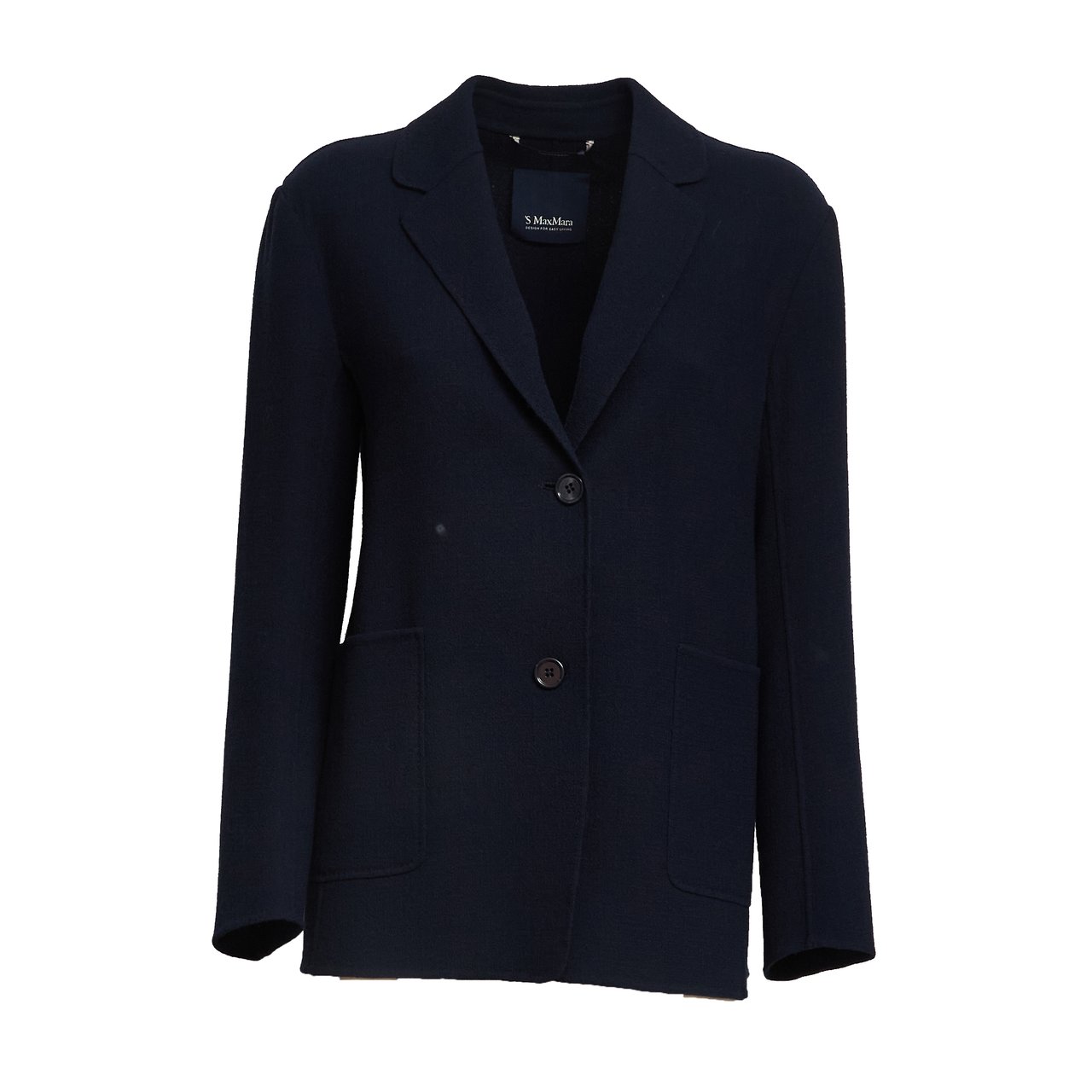 Max Mara Azzurra Single Breasted Casual Blazer Zwart