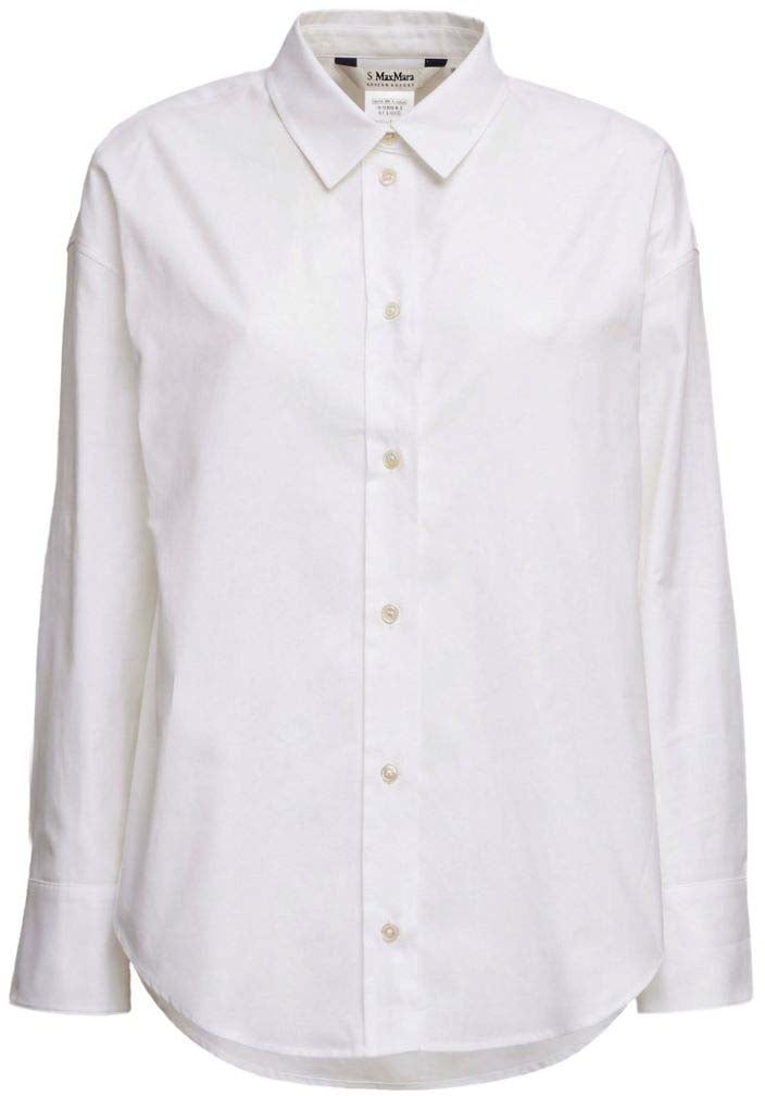 Max Mara Shirts White Wit