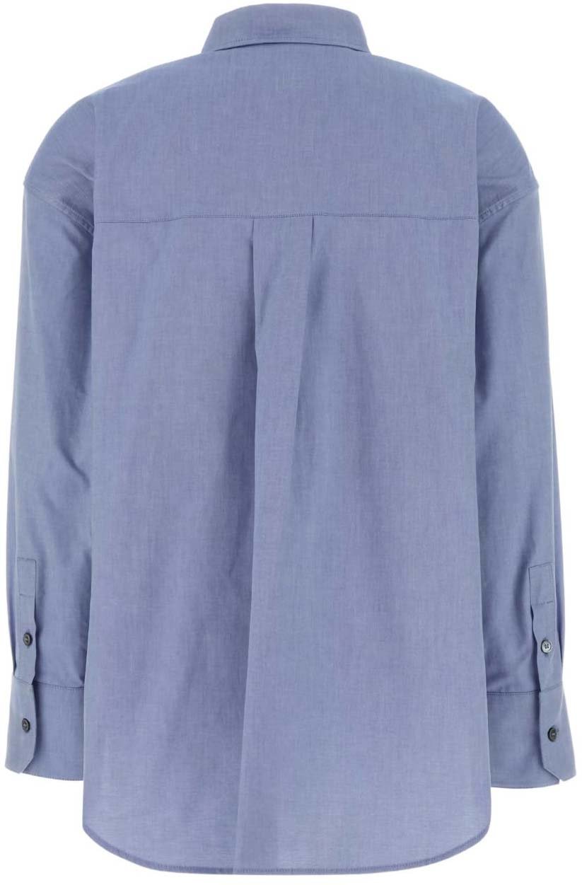 Max Mara Shirts Blu Blauw