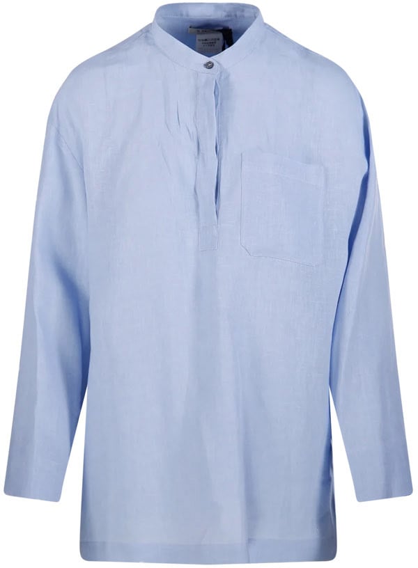 Max Mara Shirts Azzurro Lichtblauw