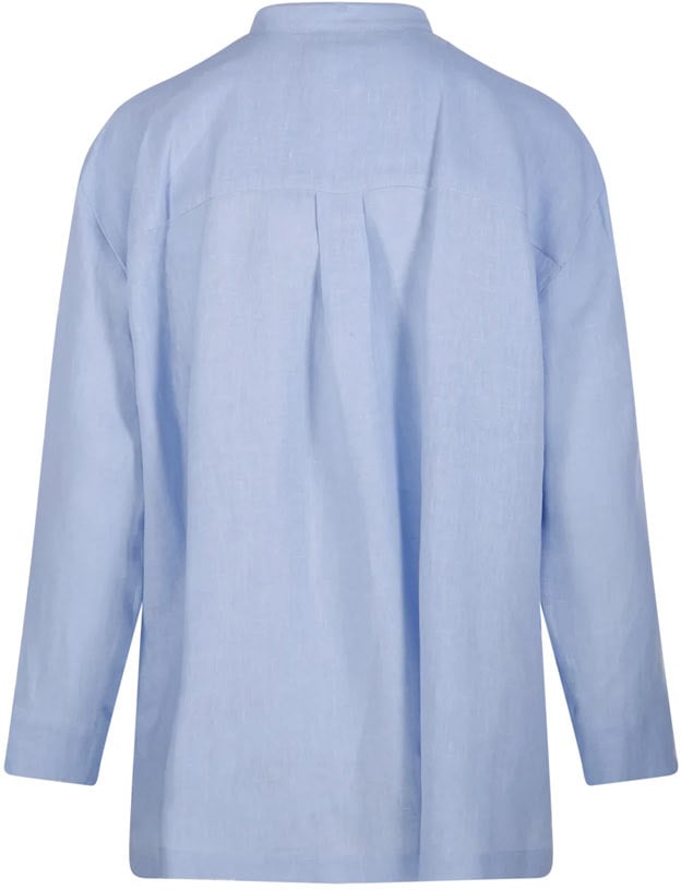 Max Mara Shirts Azzurro Lichtblauw
