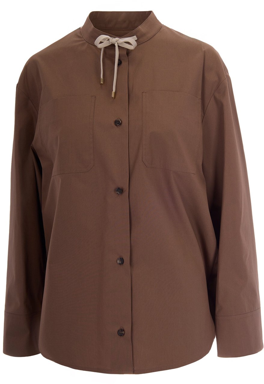 Max Mara 'S Max Mara Shirts Brown Bruin