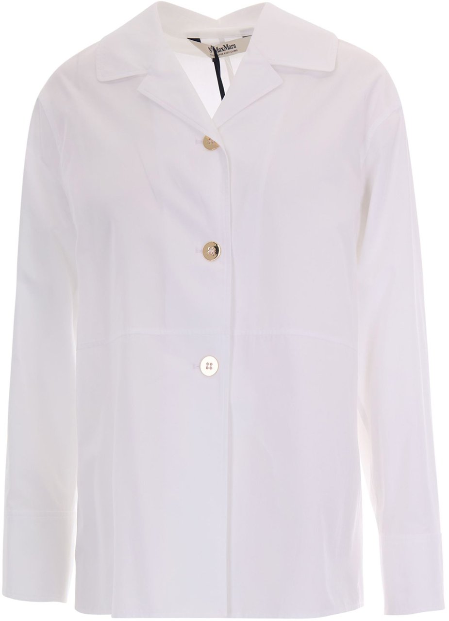 Max Mara ''S Max Mara Shirts Bianco Wit