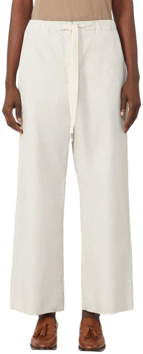 Max Mara Trousers Ghiaccio Wit