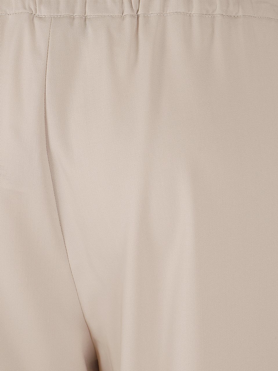 MAX MARA S Pantalone lungo coulisse ARGENTA Beige