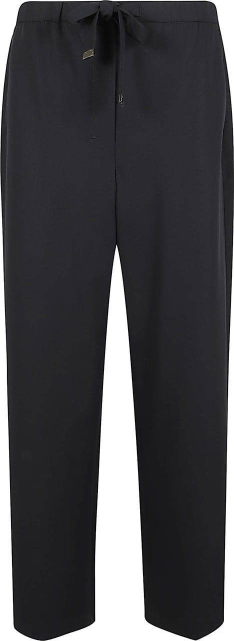 MAX MARA S Pantalone lungo coulisse ARGENTA Lichtblauw