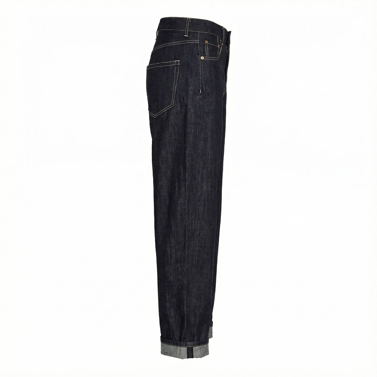 Max Mara Chiara High Waisted Wide Leg Jeans Zwart