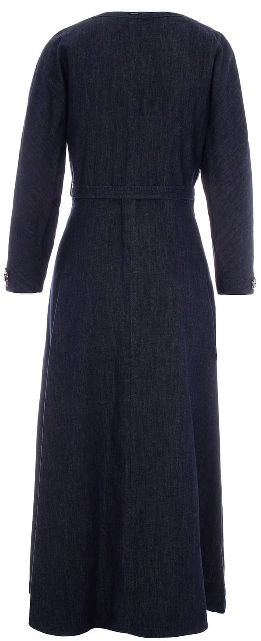 Max Mara 'S Max Mara Dresses Blu Marino Blauw