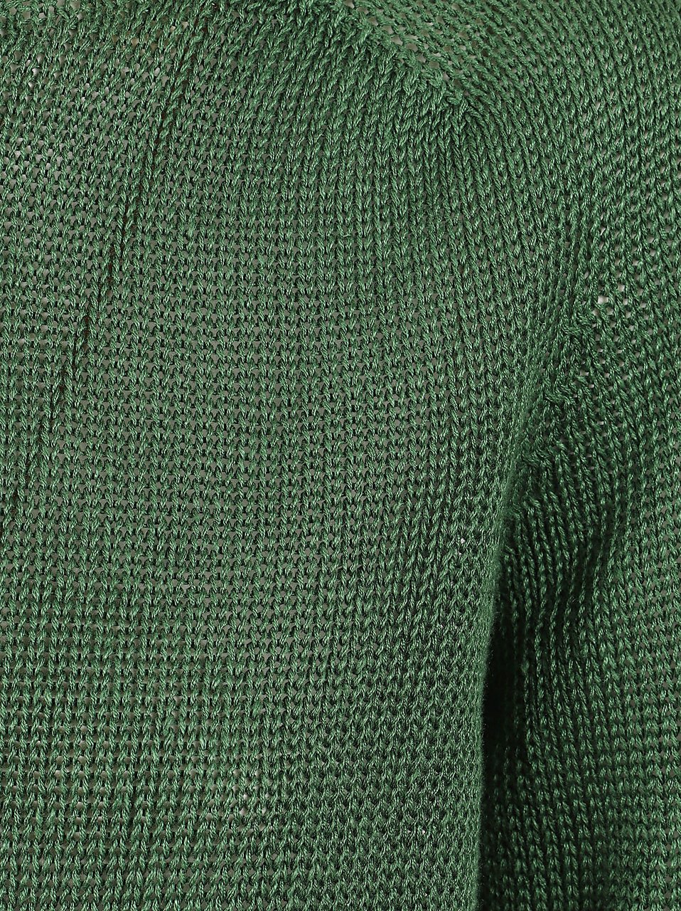 Max Mara Giolino Boat Neck Linen Sweater Groen