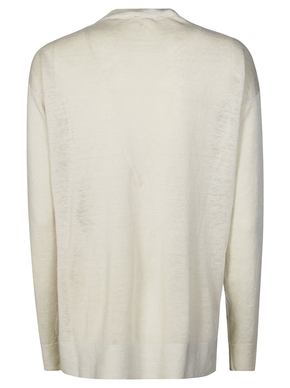Max Mara Smmfervore Lightweight Relaxed Knit Top Wit