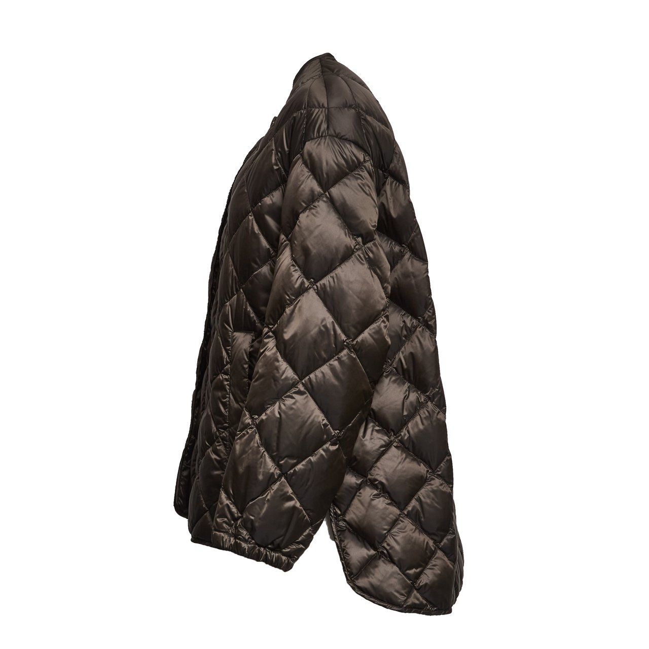 Max Mara Softd Quilted Down Short Jacket Zwart