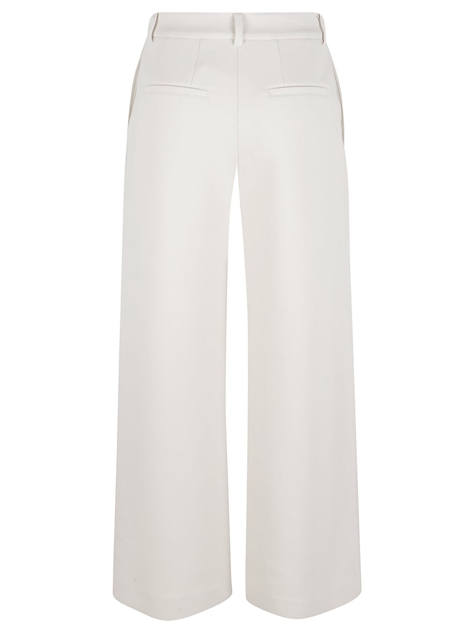 Max Mara Wide-Leg Cropped Trousers with Tailored Finish Wit