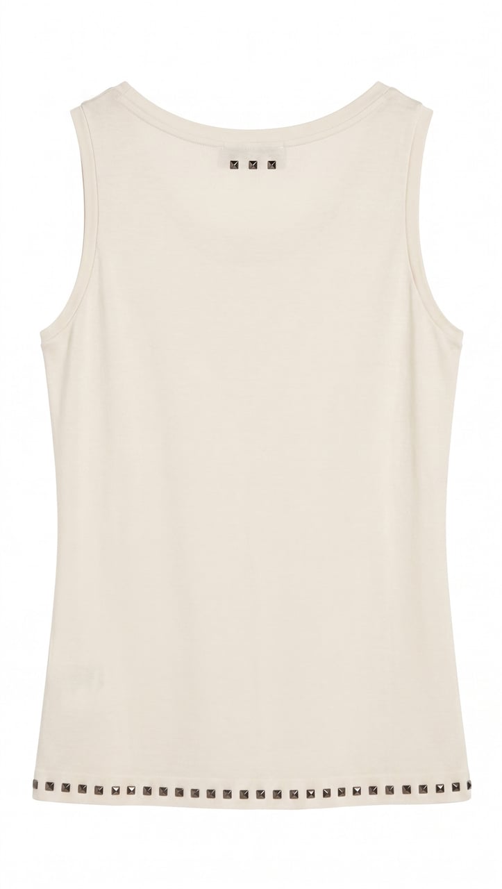 Max Mara T-Shirts And Polos Ecru Wit