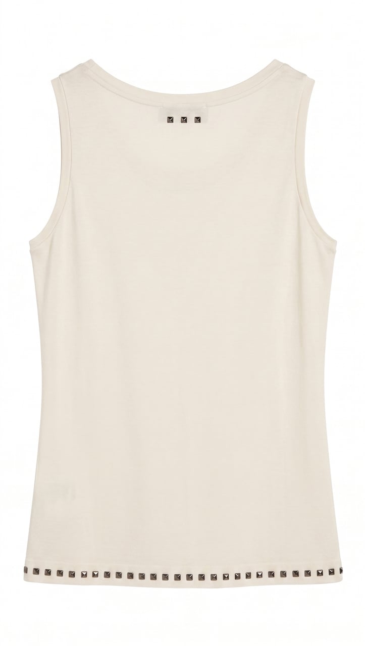 Max Mara T-Shirts And Polos Ecru Wit