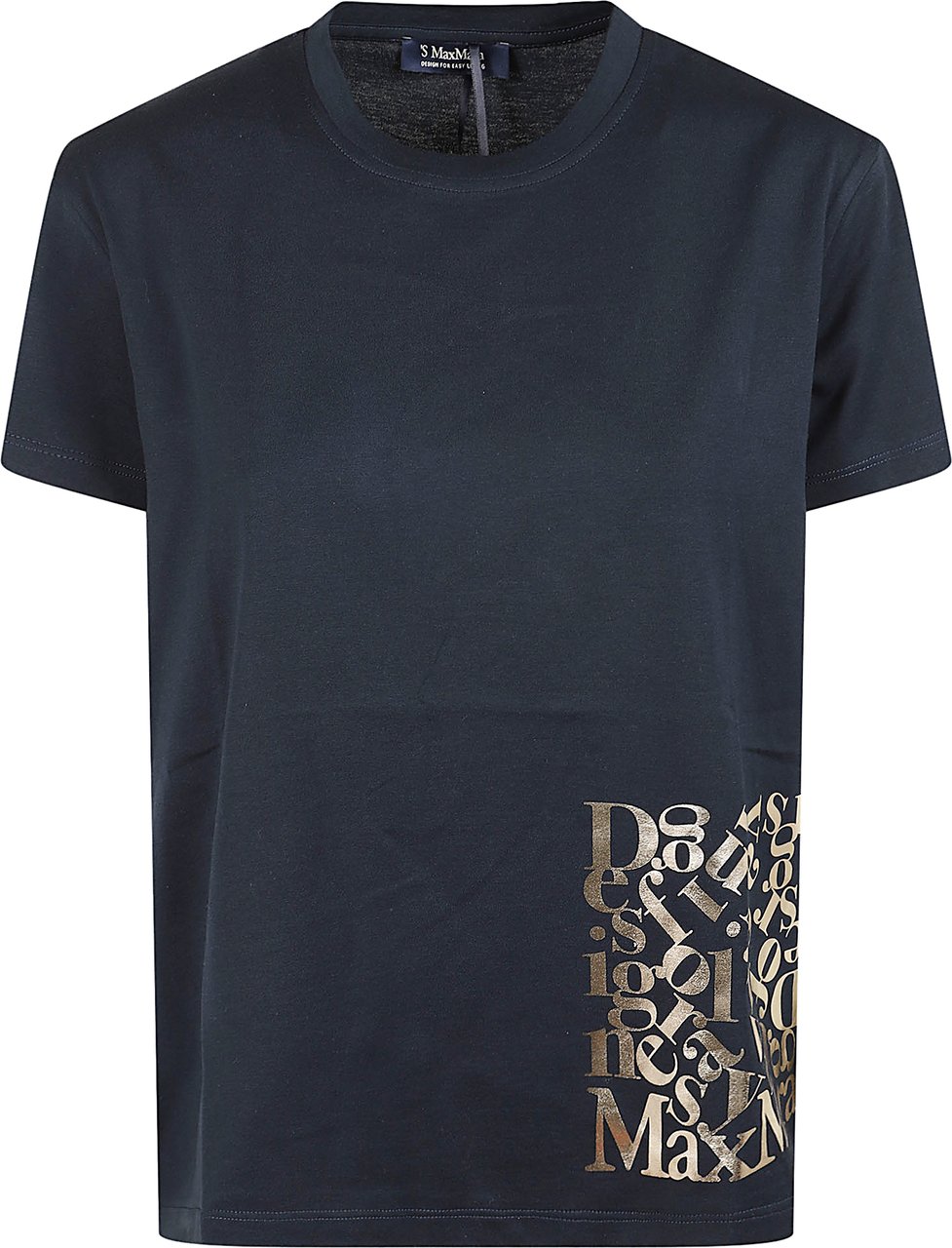 MAX MARA S T-shirt EDILE Lichtblauw
