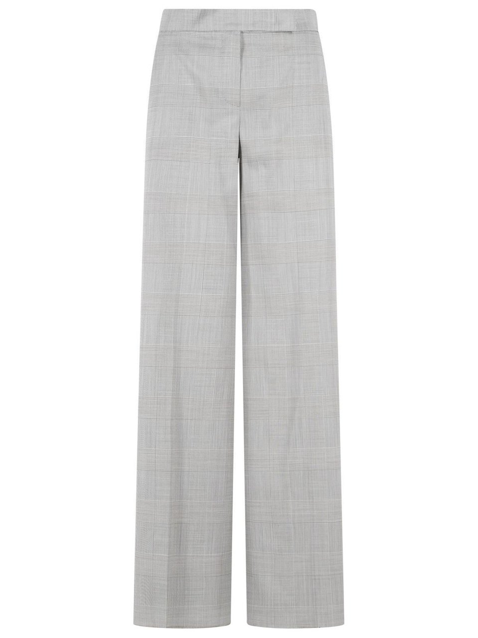 Max Mara 'Netto' Olive Green Prince Of Wales Wool Pants Wit