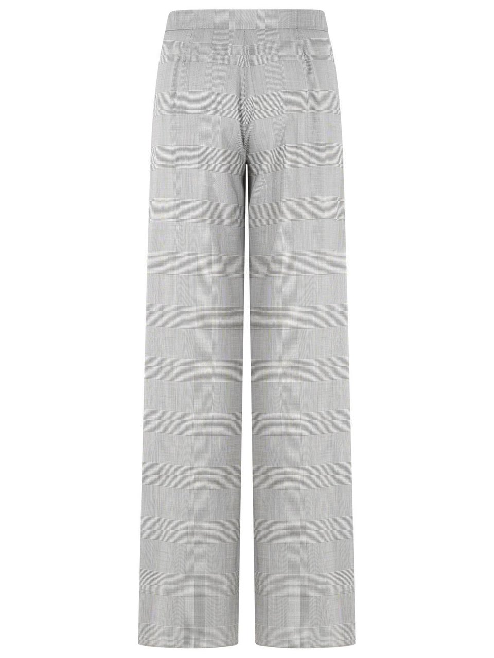 Max Mara 'Netto' Olive Green Prince Of Wales Wool Pants Wit