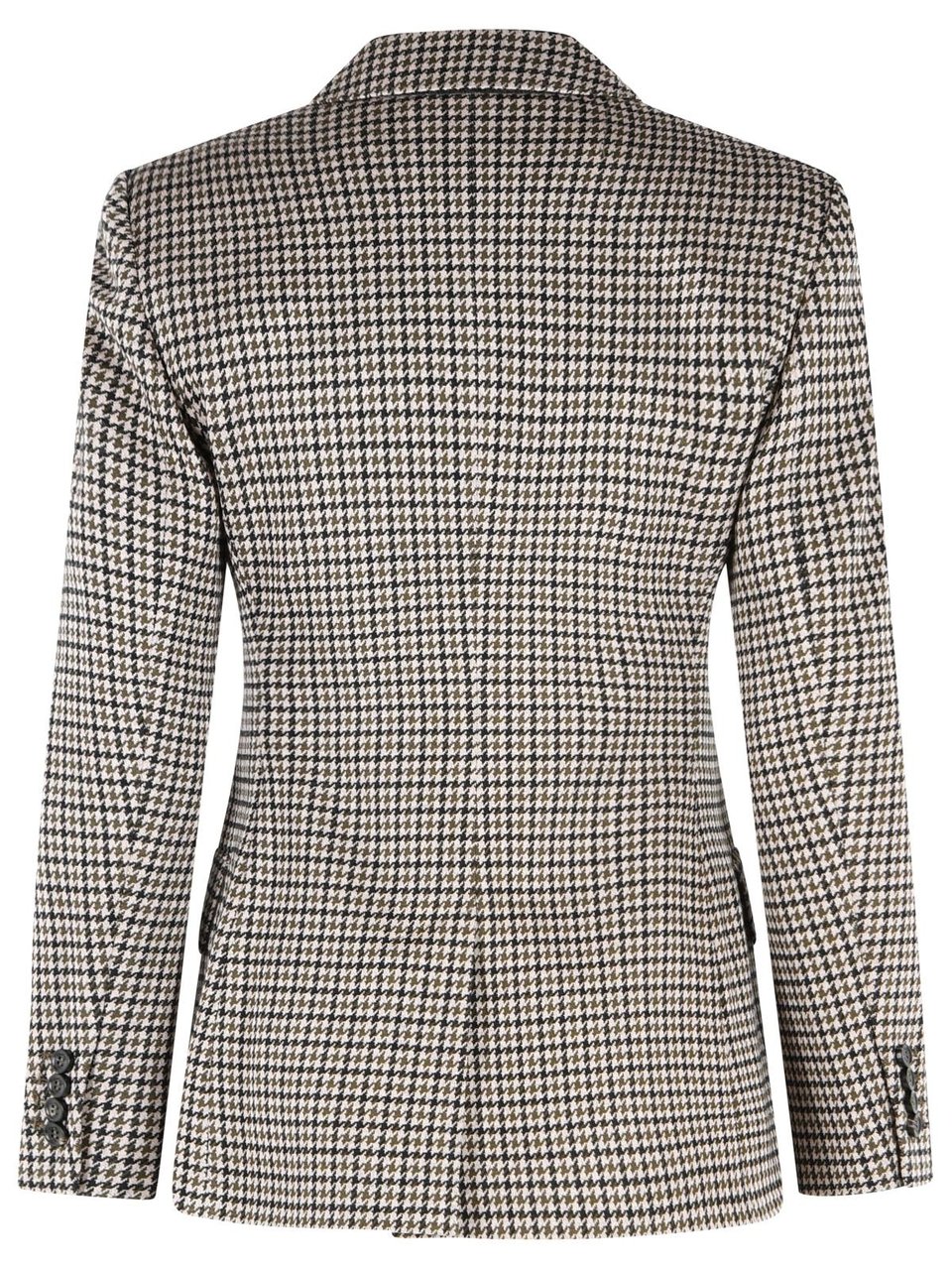 Max Mara 'Eccelso' Blazer In Viscose And Black Virgin Wool Grijs