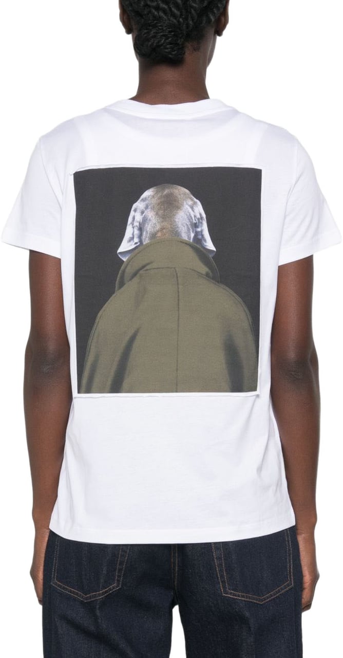 Max Mara Top Blanc Wit